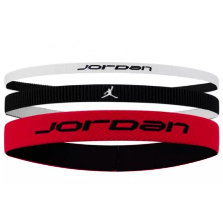 Comprare Cerchietti per capelli Jordan Sport Elastico Rosso Nero Bianco 3pz24Segons