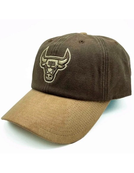 Comprar Gorra Chicago Bulls Lux Chain Strapback Brown | 24Segons