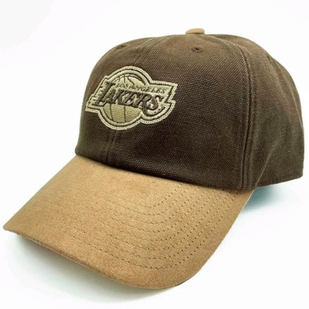 Comprare Los Angeles Lakers Lux Chain Strapback Cap Brown | 24Segons