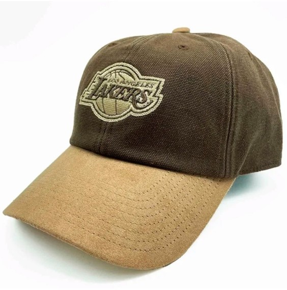 Acheter casquette à bretelles Los Angeles Lakers Lux Chain Brown | 24Segons