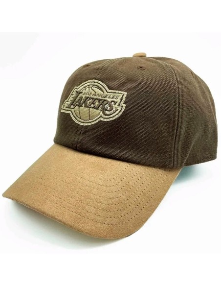 Comprar Gorra Los Angeles Lakers Lux Chain Strapback Brown | 24Segons