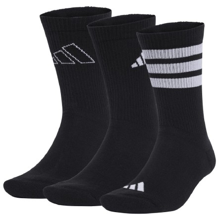 Acheter adidas Performance Logo Socks Black White 3Pk | 24Segons