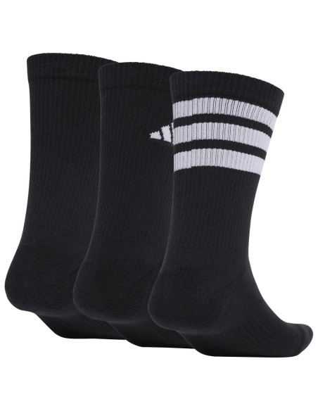 Acheter adidas Performance Logo Socks Black White 3Pk | 24Segons