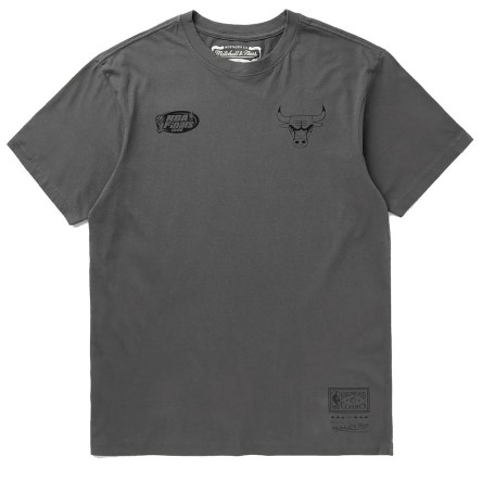 Acquista la T-shirt nera con foto retrò di Dennis Rodman Bulls 24Segons