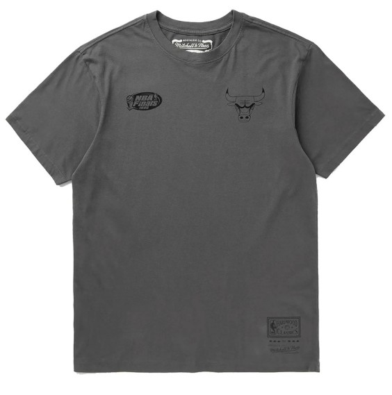 Acquista la T-shirt nera con foto retrò di Dennis Rodman Bulls 24Segons