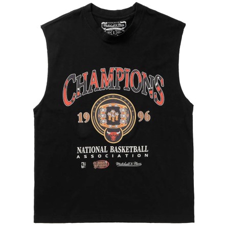 Buy Bulls Championship Rings Sleeveless Black T-Shirt | Bulls Championship Rings Sleeveless Black | Bulls Championship Rings Sle