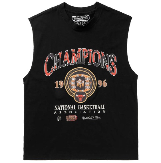 Buy Bulls Championship Rings Sleeveless Black T-Shirt | Bulls Championship Rings Sleeveless Black | Bulls Championship Rings Sle