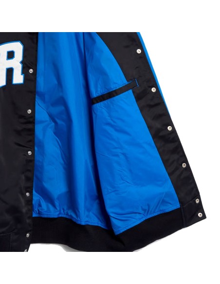 Buy Jacket Jordan Brooklyn University Black Sport Blue | 24Segons
