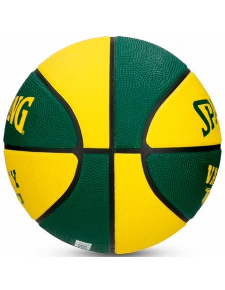 Comprare Palla Spalding Varsity TF-150 Verde Giallo Sz7 | 24Segons
