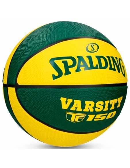 Comprar Balón Spalding Varsity TF-150 Green Yellow Sz7 | 24Segons