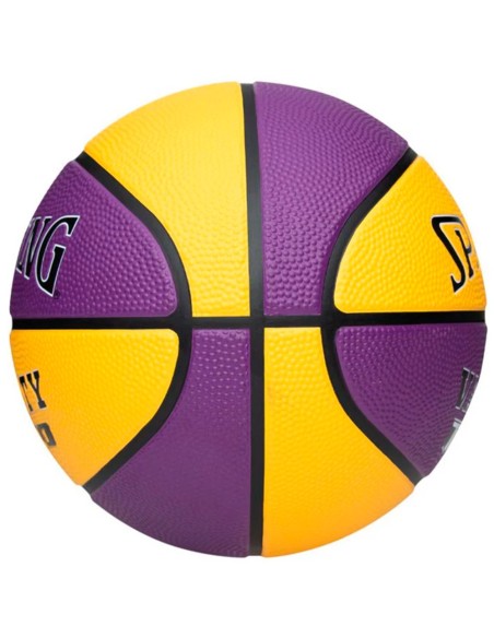 Acheter Ball Spalding Varsity TF-150 Gold Purple Sz6 | 24Segons