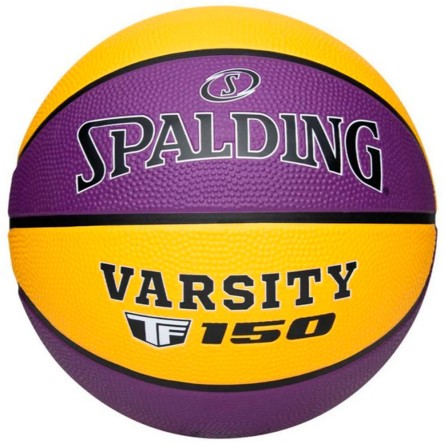 Comprar Balón Spalding Varsity TF-150 Gold Purple Sz6 | 24Segons