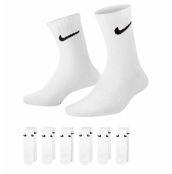 Acheter les chaussettes Junior Nike Dri-FIT Performance Black Pk.6|24Segons