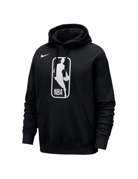 Compra Dessuadora Nike NBA Team 31 Club Essential Black White|24Segons
