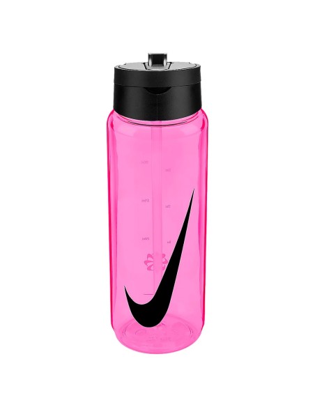 Acheter la bouteille Nike TR Renew Recharge Straw Pink Black 700ml | 24Segons