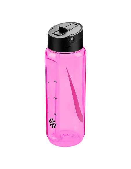 Comprar Botella Nike TR Renew Recharge Straw Pink Black 700ml | 24Segons