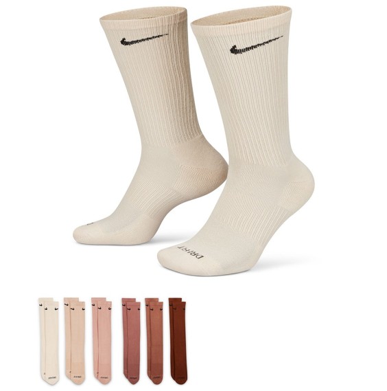 Acquista Nike Calzini da allenamento ammortizzati Multi Brown 6PK|24Segons