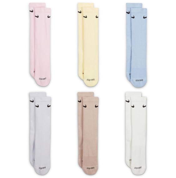 Acquista Nike Calzini da allenamento ammortizzati Multi Pastel 6PK|24Segons