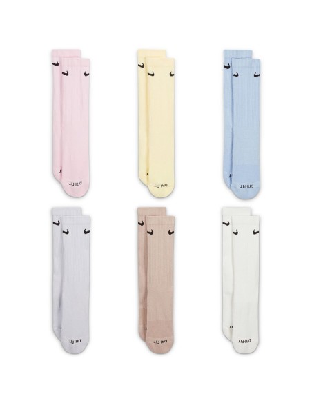 Acquista Nike Calzini da allenamento ammortizzati Multi Pastel 6PK|24Segons