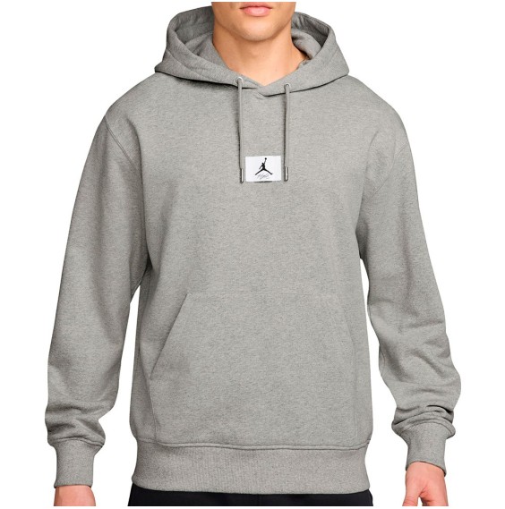 Buy Sweatshirt Jordan Flight Fleece Pullover Grey Heather | 24Segons