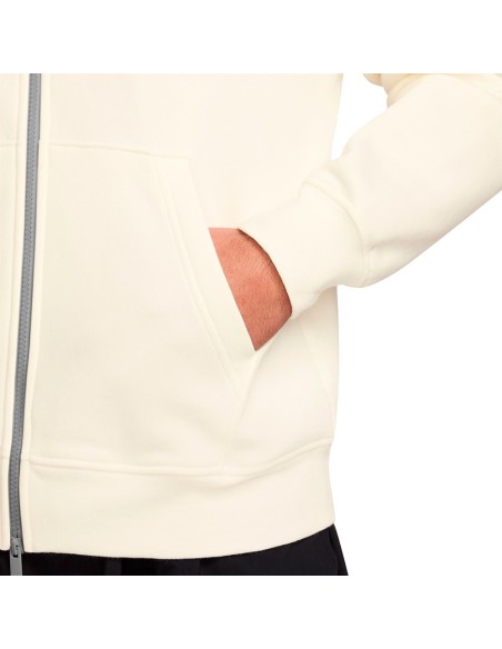 Buy Sweatshirt Jordan Brooklyn Fleece Zip Hood Sail Sail | 24Segons