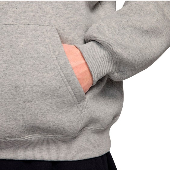 Comprar Dessuadora Jordan Brooklyn Fleece Oversize Grey Heather | 24Segons