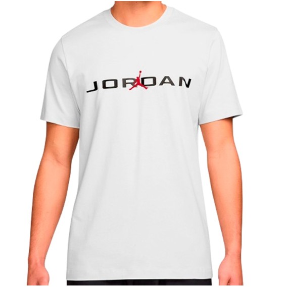 Buy Jordan Air SS Crew White T-shirt | 24Segons