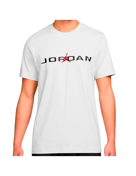 Comprar Samarreta Jordan Air SS Crew White | 24Segons