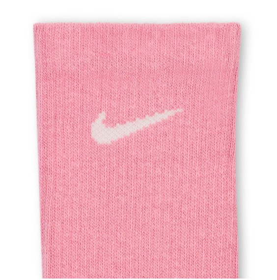 Buy Nike Everyday Plus Cushioned Training Crew Pink Tones 6PK| Socks24Segons