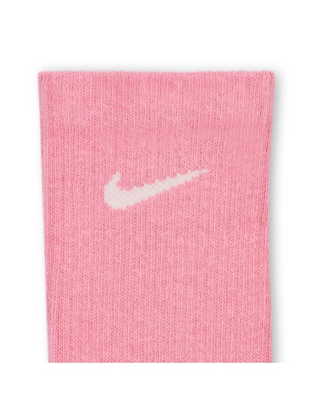 Buy Nike Everyday Plus Cushioned Training Crew Pink Tones 6PK| Socks24Segons
