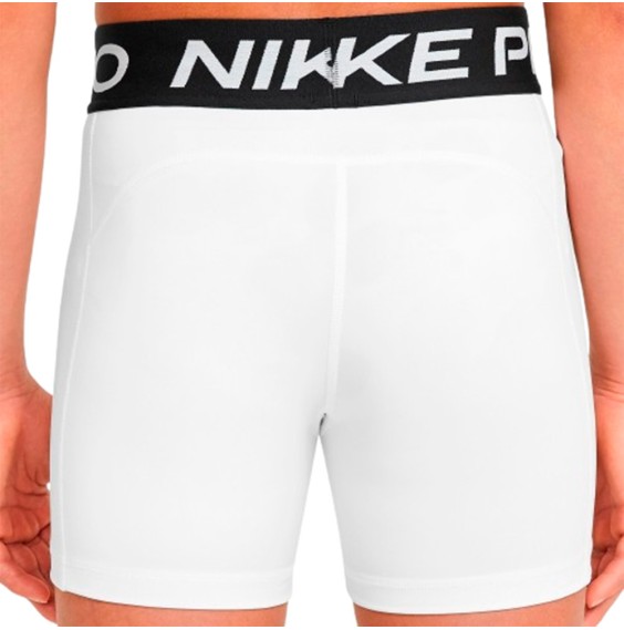 Acquistare Nike Pro Collant Dri-Fit 3IN Bianco Bambina Corto 24Segons
