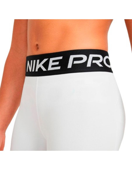 Acquistare Nike Pro Collant Dri-Fit 3IN Bianco Bambina Corto 24Segons