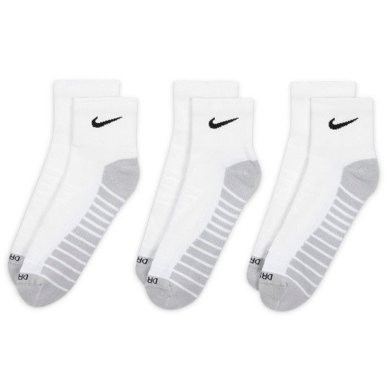 Buy Socks Nike Everyday Max Quarter White 3Pk | 24Segons