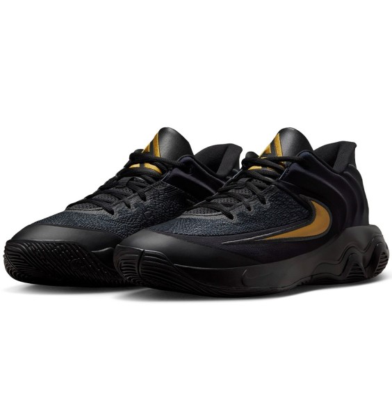 Acquista Giannis Immortality 4 Nero Metallizzato Oro Scarpe | 24Segons