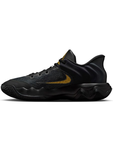 Buy Giannis Immortality 4 Black Metallic Gold Shoes | 24Segons