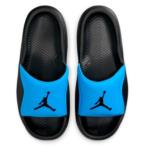 Acquista Junior Flip Flops Jordan Franchise Jumpman University Blue Black | 24Segons