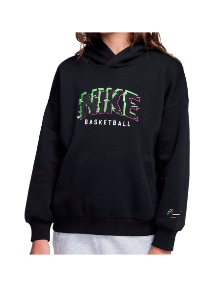 Comprar Sudadera Junior Nike C.O.B Glitch Black | 24Segons