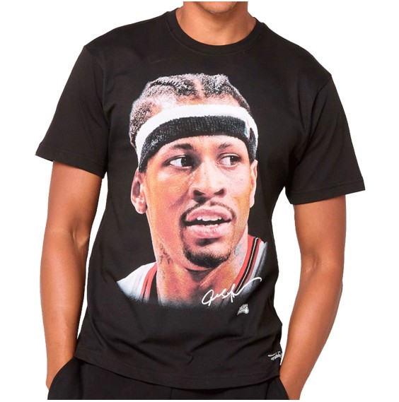 Comprar Samarreta Allen Iverson Big Face Black | 24Segons