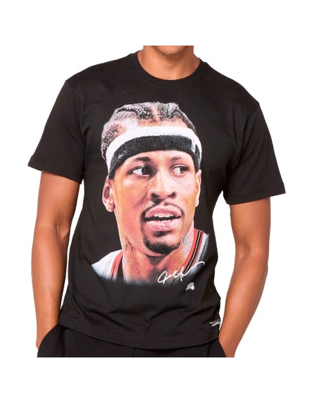 Comprar Samarreta Allen Iverson Big Face Black | 24Segons