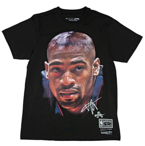 Acheter Vince Carter Big Face Black T-Shirt 24Segons