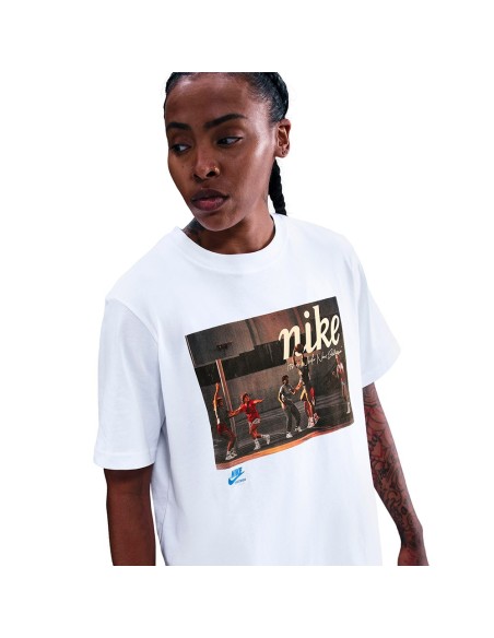 Buy Women's T-shirt Nike Photo White | 24Segons