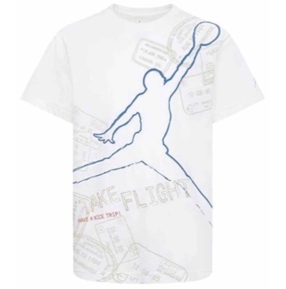 Comprar Camiseta Junior Air Jordan Graphic White | 24Segons