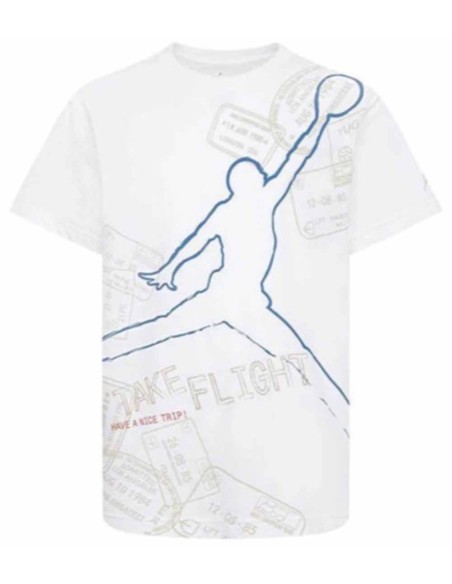 Comprar Camiseta Junior Air Jordan Graphic White | 24Segons