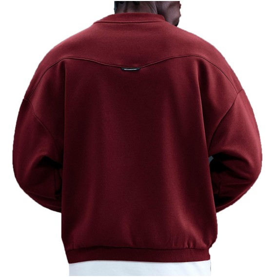 Comprar Sudadera Nike Standard Issue Therma-FIT Crew Dark Red|24Segons