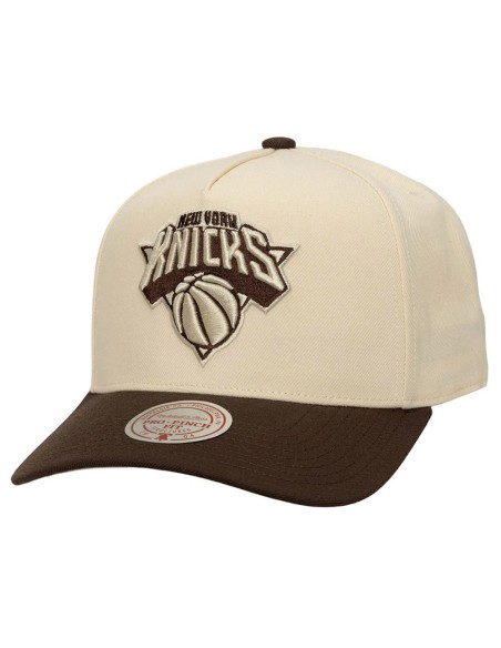 Acheter Knicks Fashion Basic 2 Tones Casquette Cream Brown | 24Segons