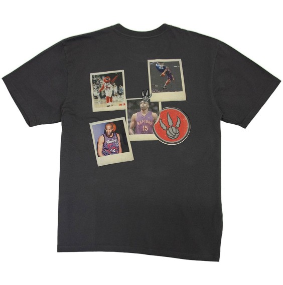 Acheter Vince Carter Raptors Retro Photos Black T-Shirt | Vince Carter Raptors Retro Photos Black T-Shirt 24Segons