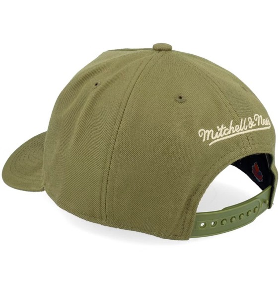 Acheter New York Knicks Fashion Basic Pro Olive Green Hat 24Segons