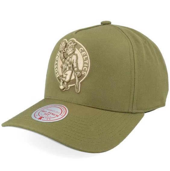Comprar Gorra Boston Celtics Fashion Basic Pro Olive | 24Segons