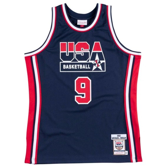 Acquista Junior Michael Jordan Team USA 1992 Blu Autentico 24Segons