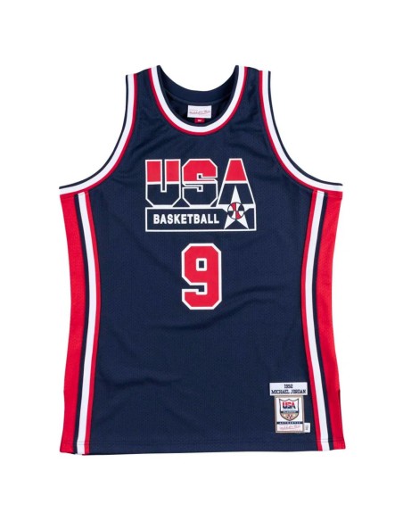 Acquista Junior Michael Jordan Team USA 1992 Blu Autentico 24Segons